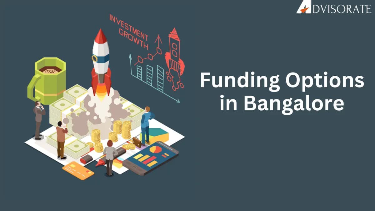 Startup founders discussing funding options in Bangalore