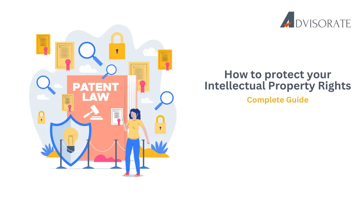 Lawyer explaining IP protection documents to a startup founder in Bangalore